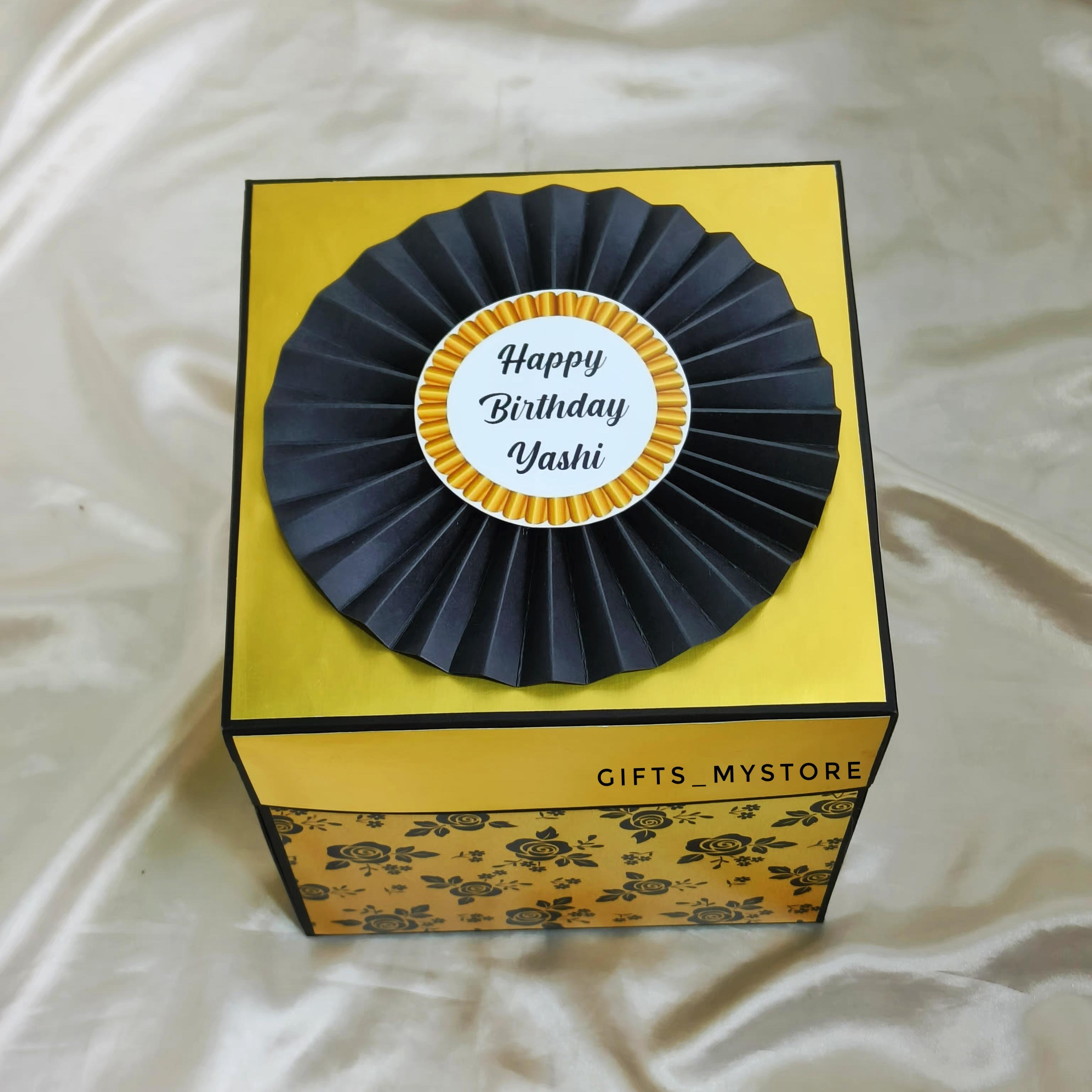 DARK CHOCOLATE EXPLOSION BOX
